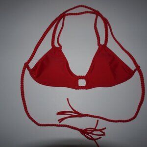 Women's Maui Hawaii PAKALOHA Bikini Top Red Size S